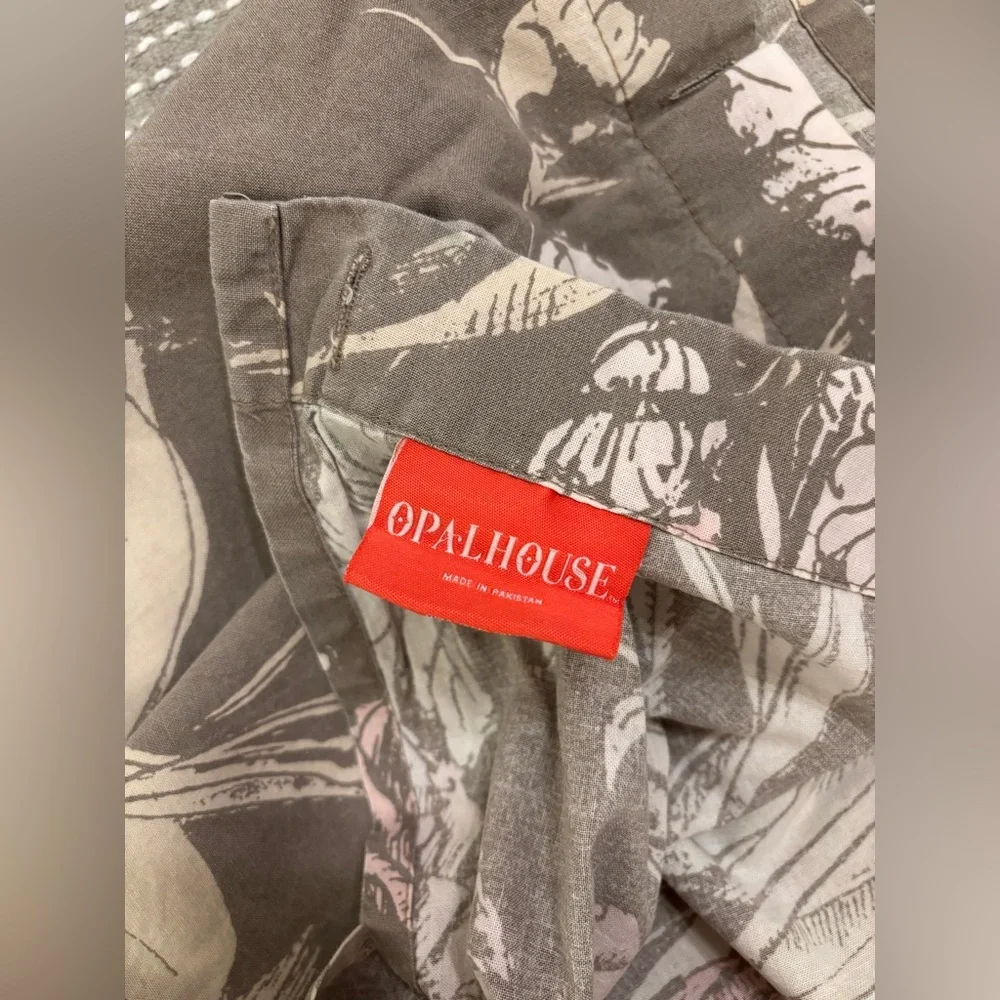 Opalhouse Floral 100% Cotton Shower Curtain
